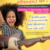 Plakat zum Tag der offenen Tür der Kreismusikschule Gifhorn am Samstag, 7. November 2026, von 14 bis 17 Uhr.